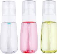 4PCS Airless Pump Bottle 2oz/60ml Plastic Empty Clear Refillable Travel  Container Dispenser for Lotion Creams foundation