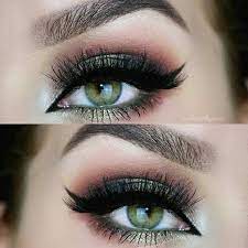 So, you should take good care of them and make all the right efforts to make them look prettier than they already are. 31 Pretty Eye Makeup Looks For Green Eyes Makeup Looks For Green Eyes Makeup For Green Eyes Pink Eye Makeup