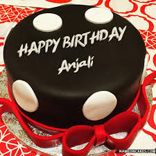 Birthday Cake Image Gallery With Name Names Picture Of Anjali Is Loading Please Wait Happy Birthday Wishes Cake Happy Birthday Cakes Happy Birthday Chocolate Cake