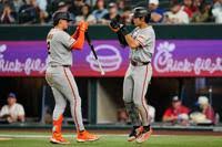 Giants Rangers Baseball