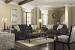 Dark Grey Sofa Set