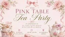 The Pink Table tea party