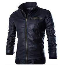 Autumn Pearl Leather Jacket Men Mens Outfits Business Casual Coat