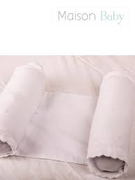 Rolinho Segura Bebe Branco Maison Baby Maisonbaby Segura Bebe Cama Travesseiro Enxovais De Bebe