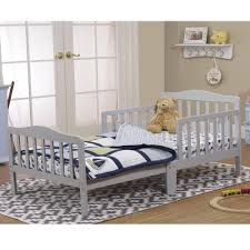 4.8 out of 5 stars. Baby Toddler Bed Kids Children Wood Bedroom Furniture Guard Safety Rail Gray Ebay