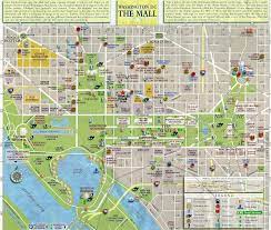 Non Existent Domain Washington Dc Tourist Map Washington Dc Map Washington Dc Attractions
