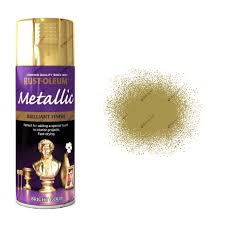 Rust Oleum Metallic Bright Gold Spray Paint 400ml Sprayster