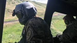 UH-1N Huey's support ICBM security