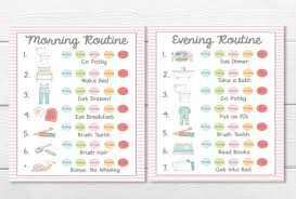 Printables Weekly 5 Day Young Child Toddler Girls Boys