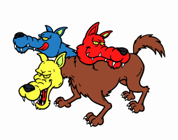 821 x 1061 file type. Colored Page Three Headed Cerberus Painted By User Not Registered