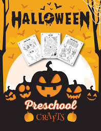 Get out your orange craft supplies and try these crafts with the kids. Halloween Preschool Crafts Fantastic Activity Book For Boys And Girls Word Search Mazes Coloring Pages Connect The Dots How To Draw Tasks For Kids Ages 5 8 Halloween Crafts Go Halloween 9781801010610