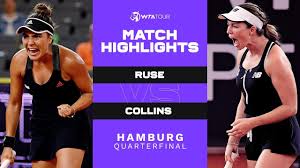 Collins 2016 bei den us open nation: Elena Gabriela Ruse Vs Danielle Collins 2021 Hamburg Quarterfinals Wta Match Highlights Youtube