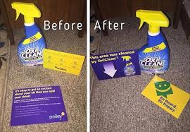 This pet stain remover uses a special oxygenation process and is designed for carpets, as well as area rugs. Smiley360 On Twitter Check Out This Great Photo From Our Oxiclean Carpet Area Rug Stain Remover Mission Don T Forget To Share Your Before And After Photos Ad Https T Co Rho6yrudpz
