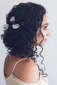 We know, there are so many days when your you can easily obtain a look like this with a layered haircut and a beautiful blonde balayage. Stunning Wedding Hairstyles For Naturally Curly Hair Curly Wedding Hair Curly Hair Styles Naturally Curly Hair Styles