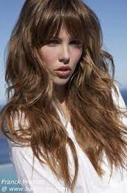 Half Moon Bangs Buscar Con Google Long Hair With Bangs Long Hair Styles Large Forehead Hairstyles