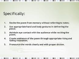 Cloven, oven, how and low, script, receipt, show, poem, and toe. Performance Assessment Ppt Video Online Download