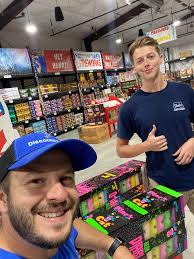 Meet Justin! He used the 'buy one get one free' coupon that he received  from our text program! If you'd like to join, text FIREWORKS to  816-280-4080 Congrats Justin, be safe and