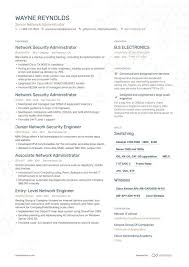 Network Administrator Resume Example