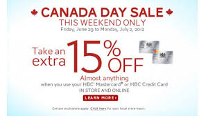 Maybe you would like to learn more about one of these? The Bay Canada Day Sale Save An Extra 15 With Hbc Mastercard Or Credit Card