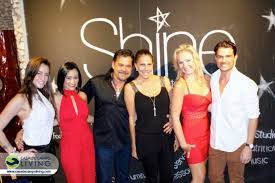 A birthday party at the new Robert Garcia Salon