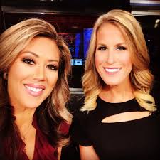 Last time I'll share the anchor desk with Jan Jeffcoat! It's been a such a  pleasure and honor working with someone so fun, caring and experienced.  I'll miss "Janimal" at 4 am!