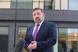 Robin Swann Ni Faces Long And Difficult Path To Covid Recovery