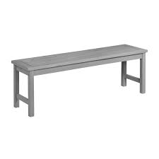 You'll ❤ the walker edison distressed dark oak wood dining bench dbh1do | on sale + free shipping! Walker Edison Solid Acacia Wood Patio Dining Bench In Gray Wash Owb7sgw