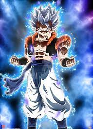Gogeta Ultra Instinct Mastered Dragon Ball Super Dragon Ball Wallpapers Dragon Ball Super Wallpapers Anime Dragon Ball Super