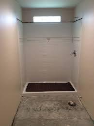 All seams should be sealed with caulking, as wall as the outside of the unit. Bathroom Renovation Delta Upstile Shower Install My Dad S Point Of View With Our Best Denver Lifestyle Blog