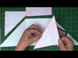 A4 paper, this is used as a greeting card few colored … Cross Over Card Tutorial Card Making Magic Com Love Her Tutorials Card Making Tutorials Card Tutorial Card Tutorials