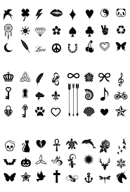 Intriguing simple tattoo design either way. Image Result For Small Simple Tattoo Ideas Black Temporary Tattoo Icon Tattoo Tattoo Set