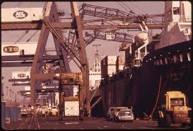 Ship At A Dock In The Port Of Newark New Jersey The Port Periodically Is Inspected By Pesticides Personnel From The Nara 555260 Category 1974 In New En 2020