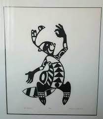 Native American Benjamin Harjo Jr Ltd Edition Litho "The Joker 2" Signed