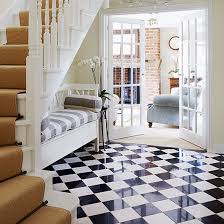 Here at home flooring pros we're big fans of installing tile flooring in your kitchen. Black And White Flooring Ideas Decorating Ideal Home