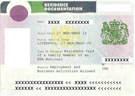 Does An Eea Residence Card Give The Right To Live In The Uk?