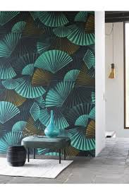 Papier Peint Panoramique Orimasu Turquoise Natsu De Casadeco Papier Peint Panoramique Papier Peint Idees De Decor