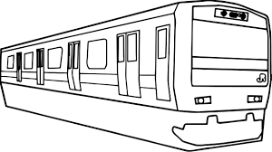 Awesome Any Yamanote Train Coloring Page Train Coloring Pages Japan Train Santa Coloring Pages