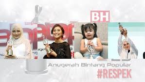 Saksikan malam penuh gemilang anugerah bintang popular berita harian 29 secara langsung di tv3 dan. Senarai Pemenang Abpbh 2016