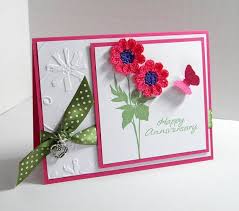 Anniversary Greeting Card Handmade Greeting By Uniquegreetings 5 75 Greeting Cards Handmade Cards Handmade Handmade Greetings