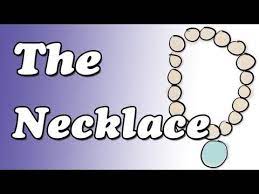It Was Then That I Carried You Necklace Jewelry Video Short Story Lesson Book Report Short Stories