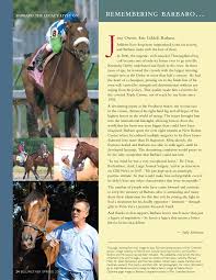 remembering barbaro…