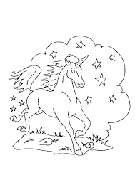Dessine les coloriages hugo l escargot de dessin gratuit. Coloriage Licorne Etoiles Sur Hugolescargot Com