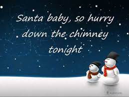 Santa Baby Kylie Minogue Lyrics Youtube