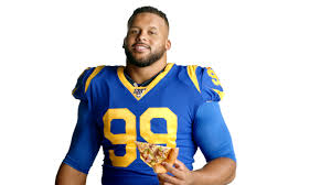 The overall paper size is 11.00 x 14.00 inches and the image. Aaron Donald Emerges As One Of Nfl S Most Marketable Players