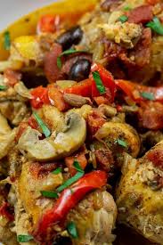 Garlic chicken with mushroom in a creamy sauce. Instant Pot Chicken Cacciatore Recipe Everyday Eileen