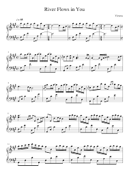 River flows in you is an original contemporary piano composition by south korean pianist yiruma. Download River Flows In You Piano Sheet Music Blog Lif Co Id