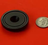 Powerful 1.26 x 0.28 inch Encased Neodymium Magnet Epoxy with Countersunk  Hole 120 lbs