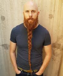 Ragnar the king of the vikings if i go bald i m growing a beard and getting head tattoos wikinger tattoo kopf tattoo wikinger The Braided Beard How To Braid Your Beard 2021 Styles