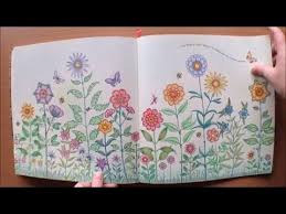 Apa kabarnya nih, pasti oke oke aja kan.ya iya kan hehehehe just enjoy and love the day that. Secret Garden By Johanna Basford Colouring Book Flipthrough With Coloured Pictures Youtube