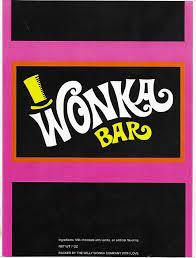 Printable Wonka Bar Wrapper Free
